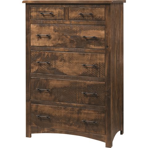 Barn Floor Mission Chest of Drawers