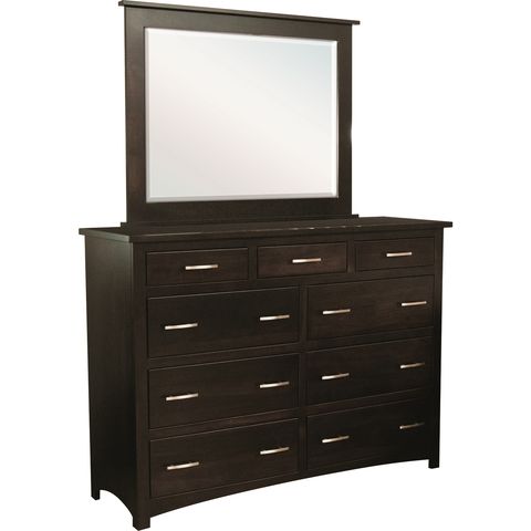 Tersigne Mission High Dresser & Mirror