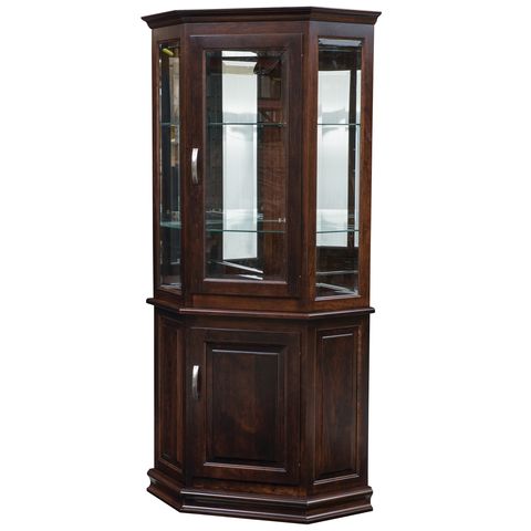 Braden Corner Curio Hutch