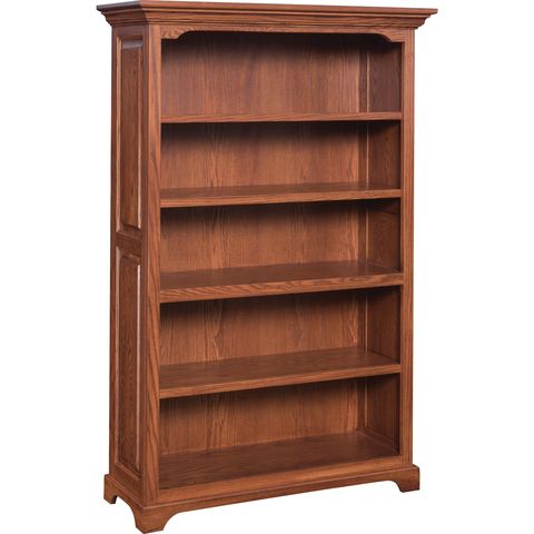 Kingston 60" Raised Panel Bookcase