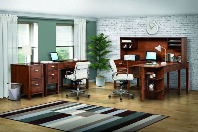 Wakefield Double Pedestal Desk w/o Shelf