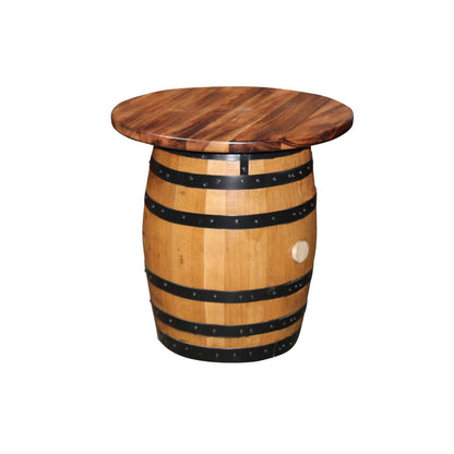 Small Barrel End Table