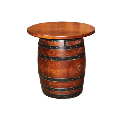 Small Barrel End Table