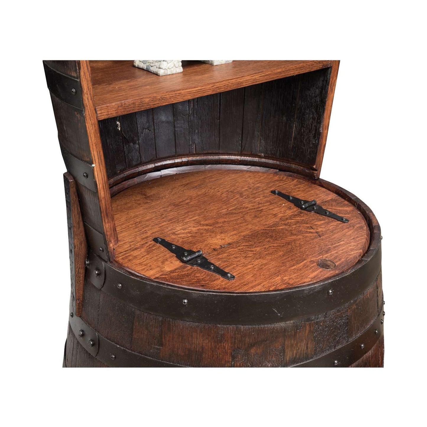 12 Bottle Barrel Hutch