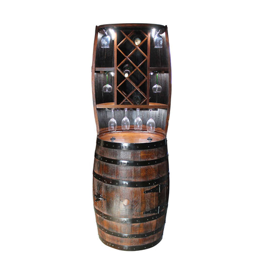 7 Bottle Barrel Hutch