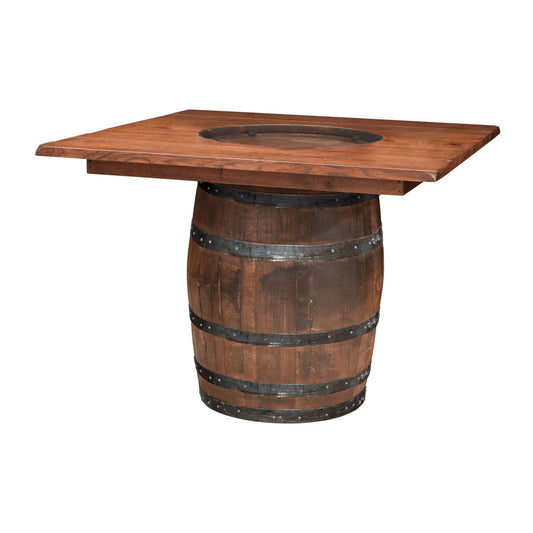 Square Barrel Table
