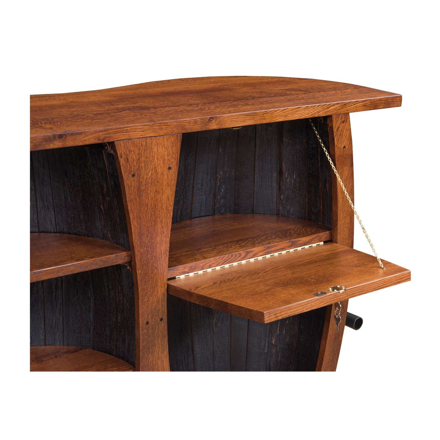 Double Barrel Bar Table