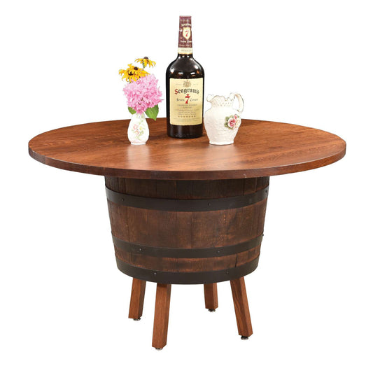 Barrel Table w/Legs