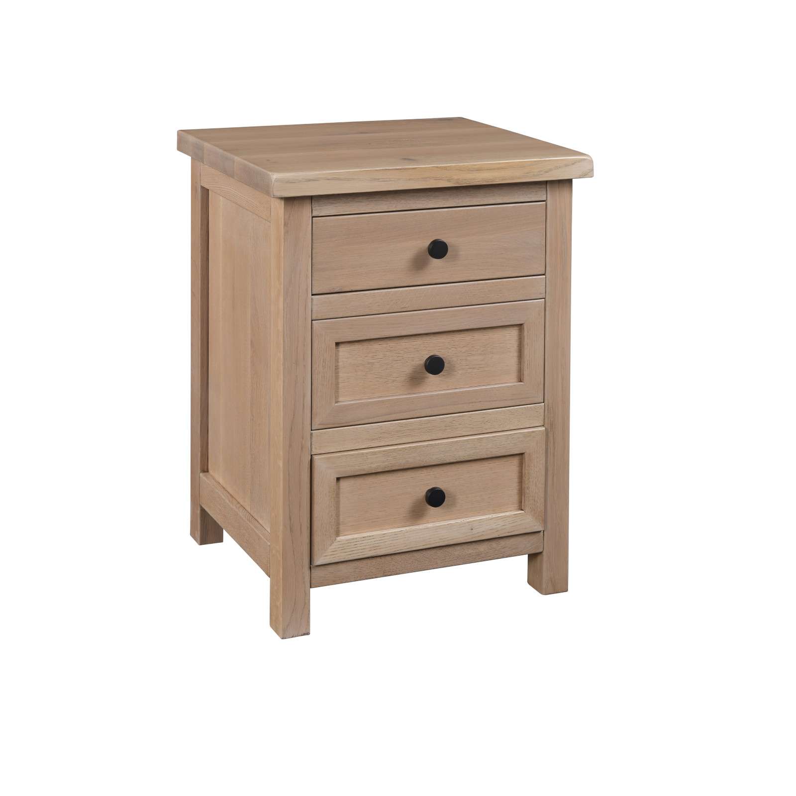 Chloe 3 Drawer Nightstand