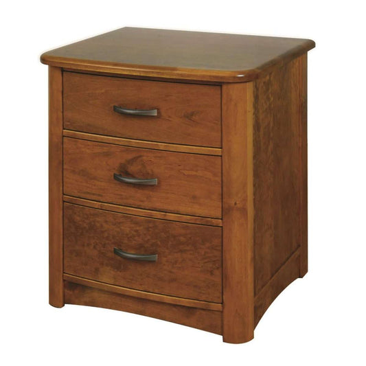 Meridian 3 Drawer Nightstand