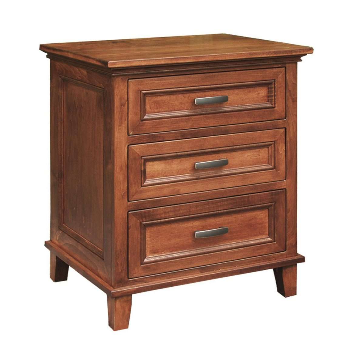 Brooklyn 3 Drawer Nightstand