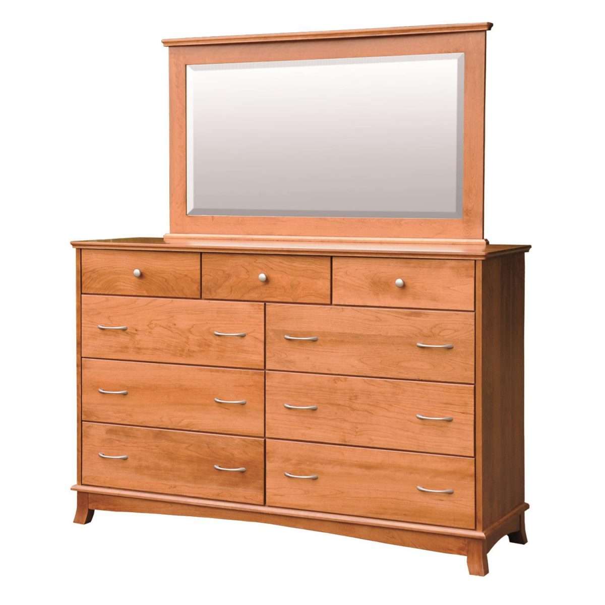 Crescent Tall Dresser w/ Mirror