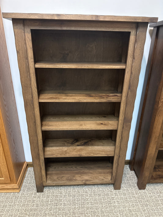 Hand Hewn Bookcase