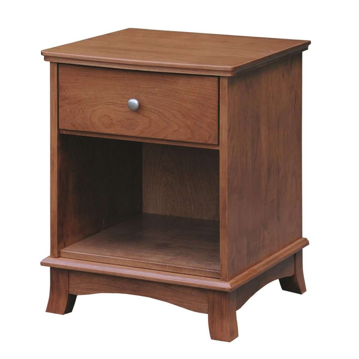 Crescent 1 Drawer Nightstand