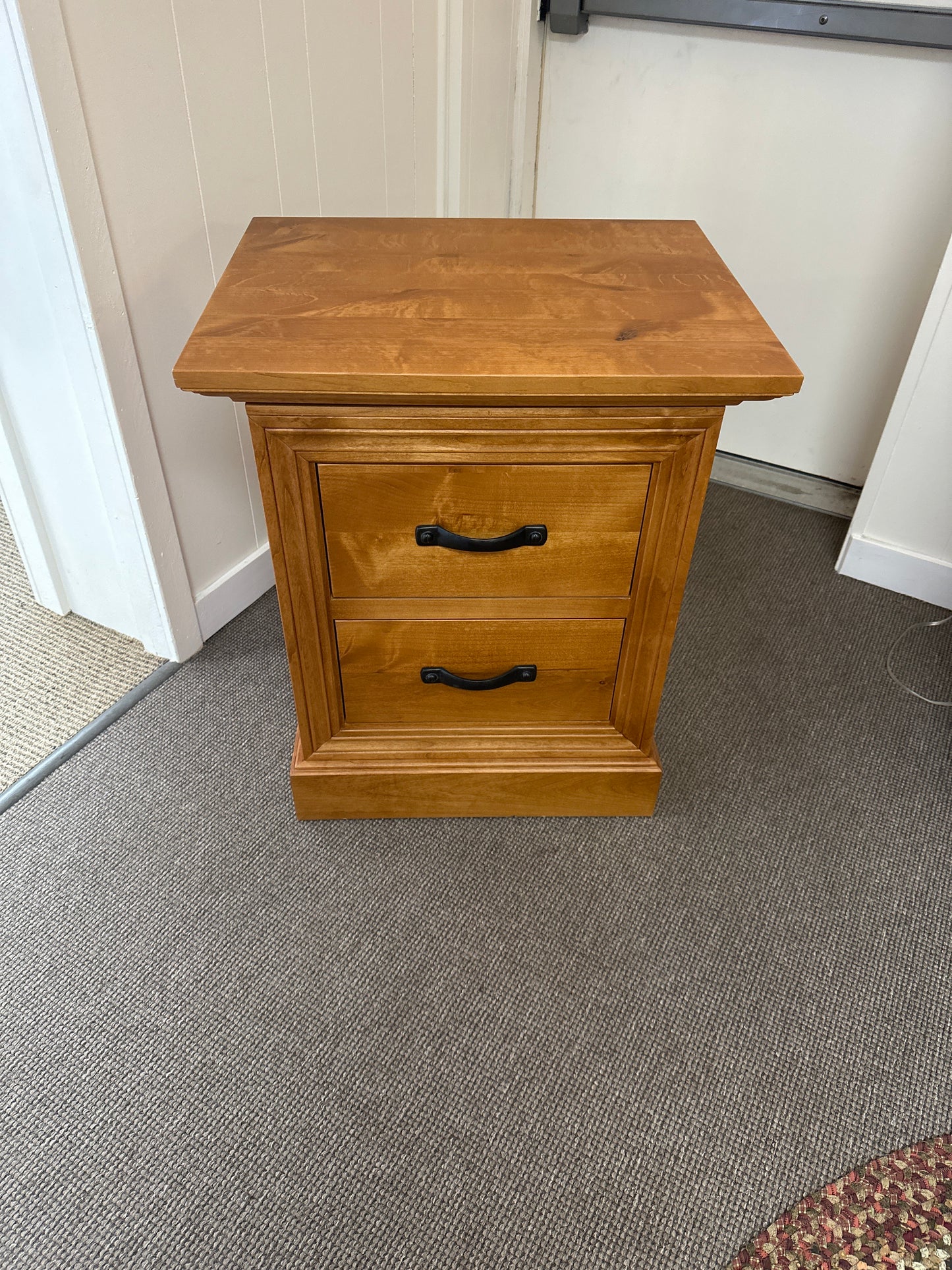 Cade's Cove 2 DRW Nightstand-Knotty Alder : 24"