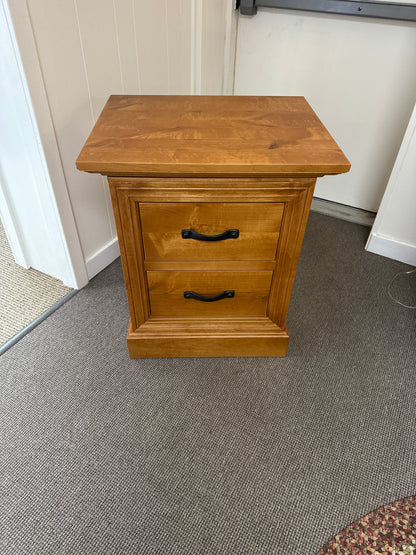 Cade's Cove 2 DRW Nightstand-Knotty Alder : 24"