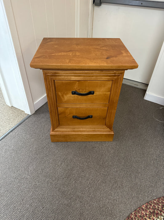 Cade's Cove 2 DRW Nightstand-Knotty Alder : 24"