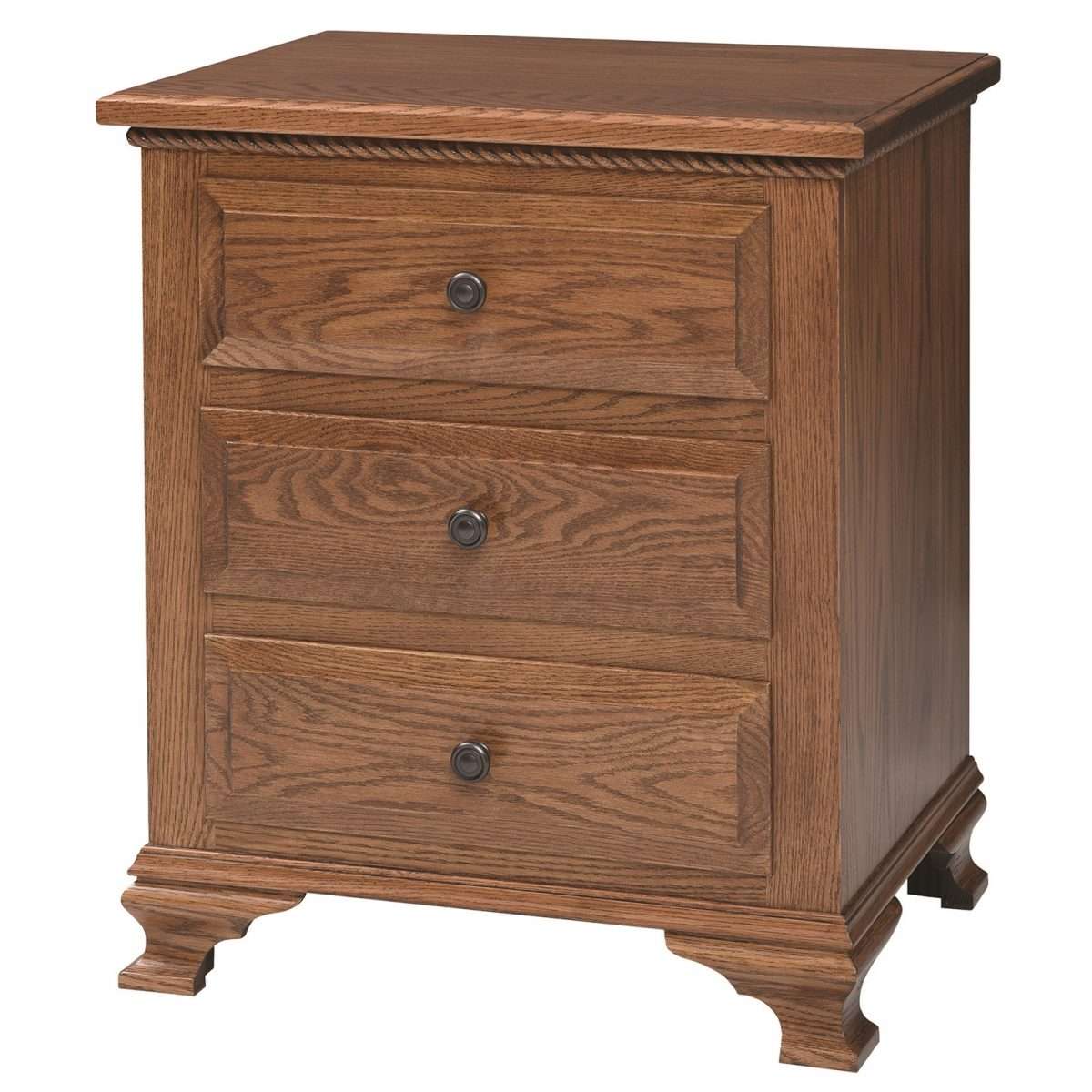 Berkshire 3 Drawer Nightstand