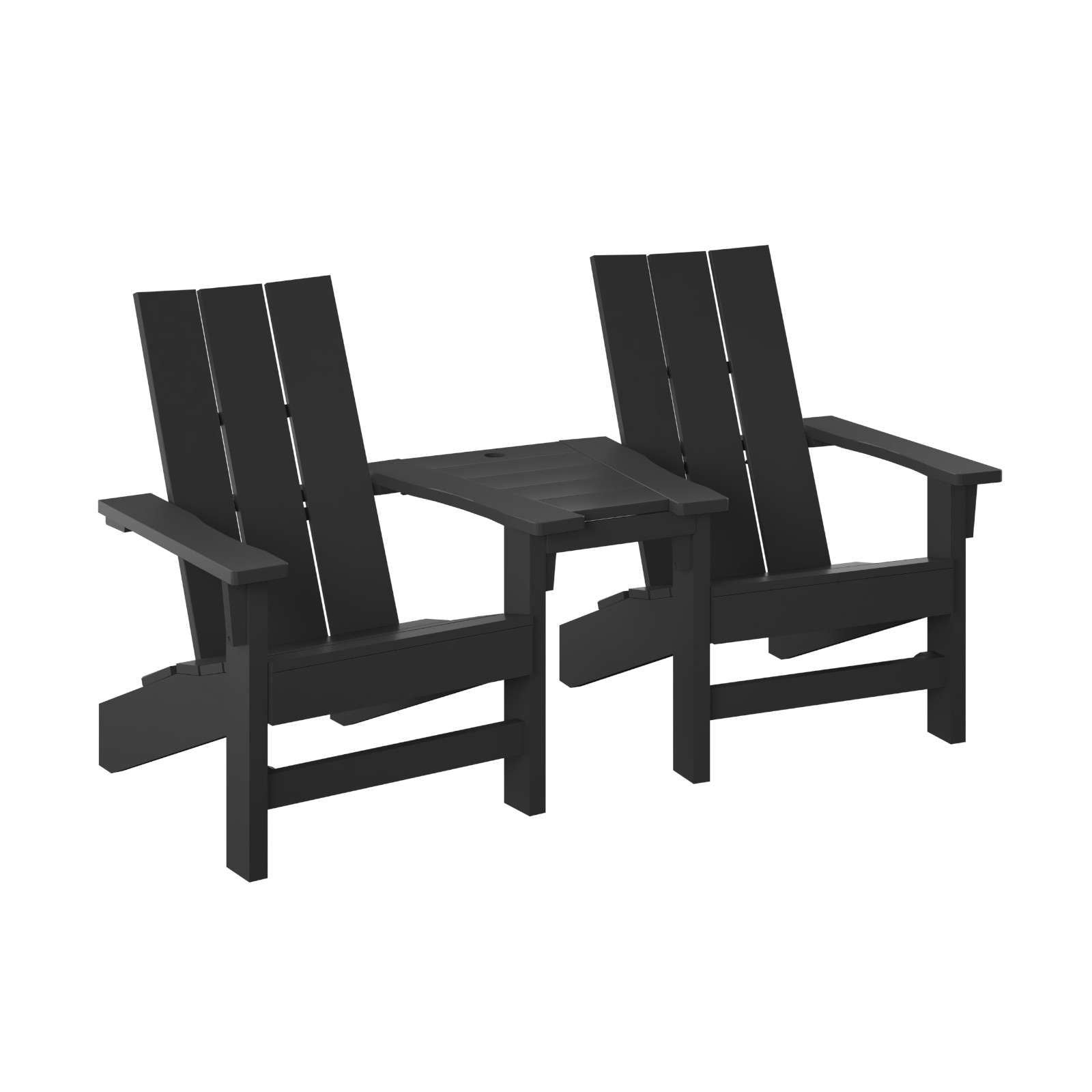 Modern Adirondack Tête-Â-Tête