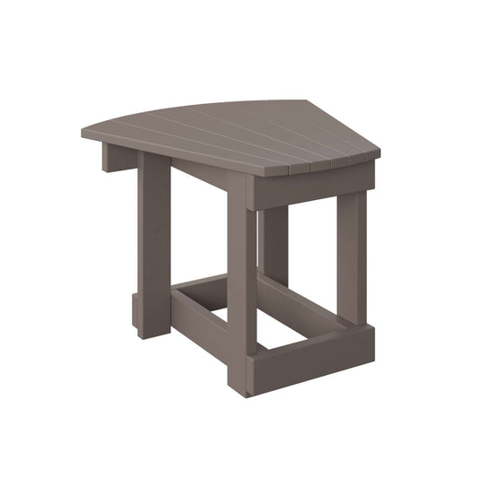 Classic Wedge End Table