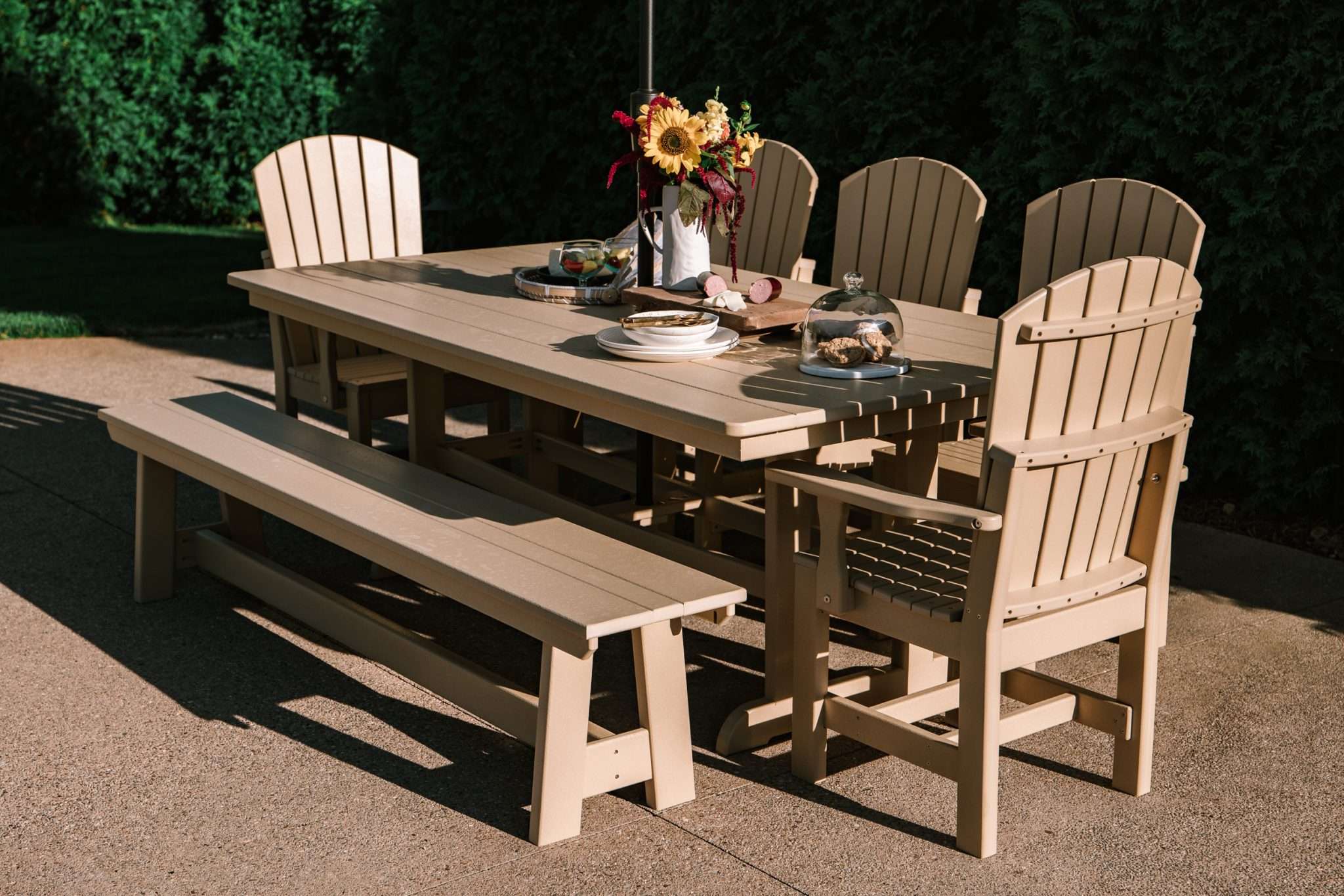 Poly Outdoor Classic Dining Collection