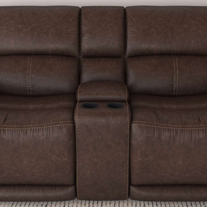 Beau Reclining Loveseat w/Console