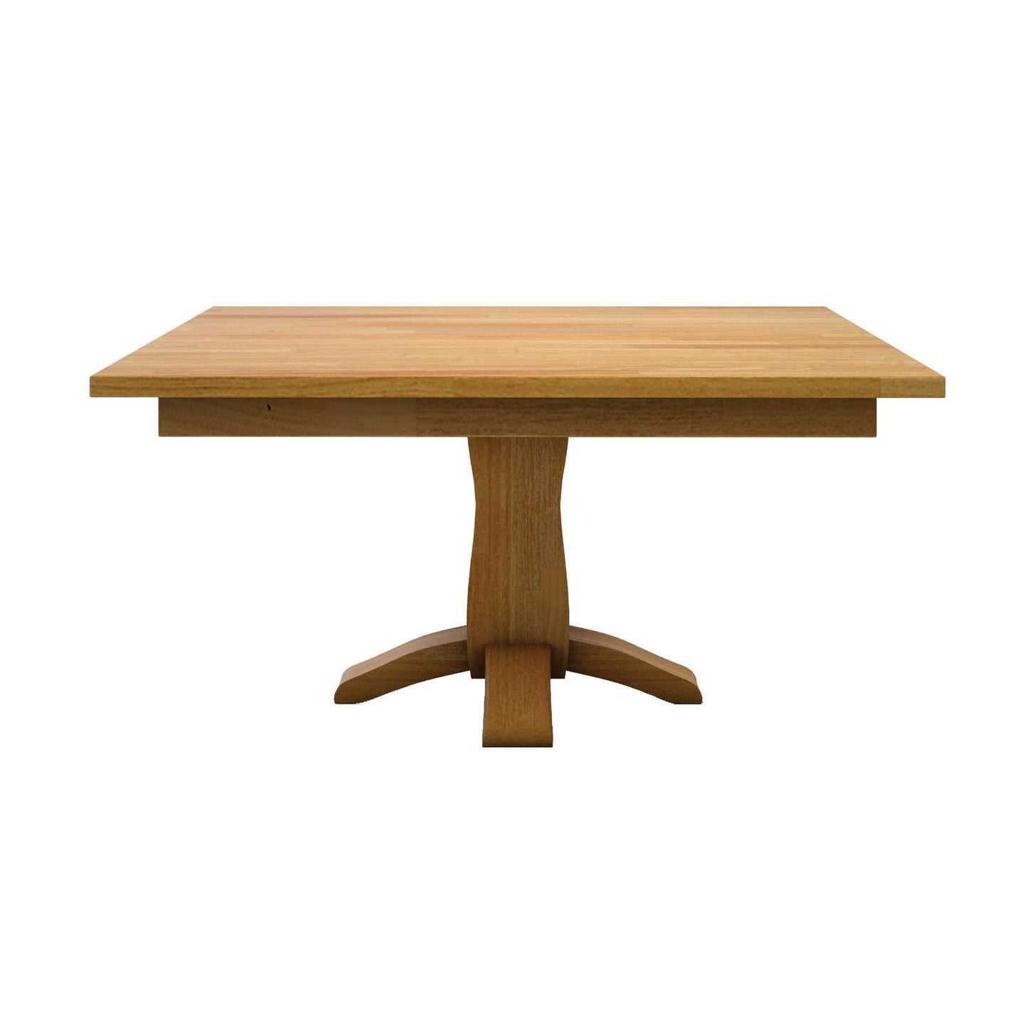 Beveled Shaker Single Pedestal Table