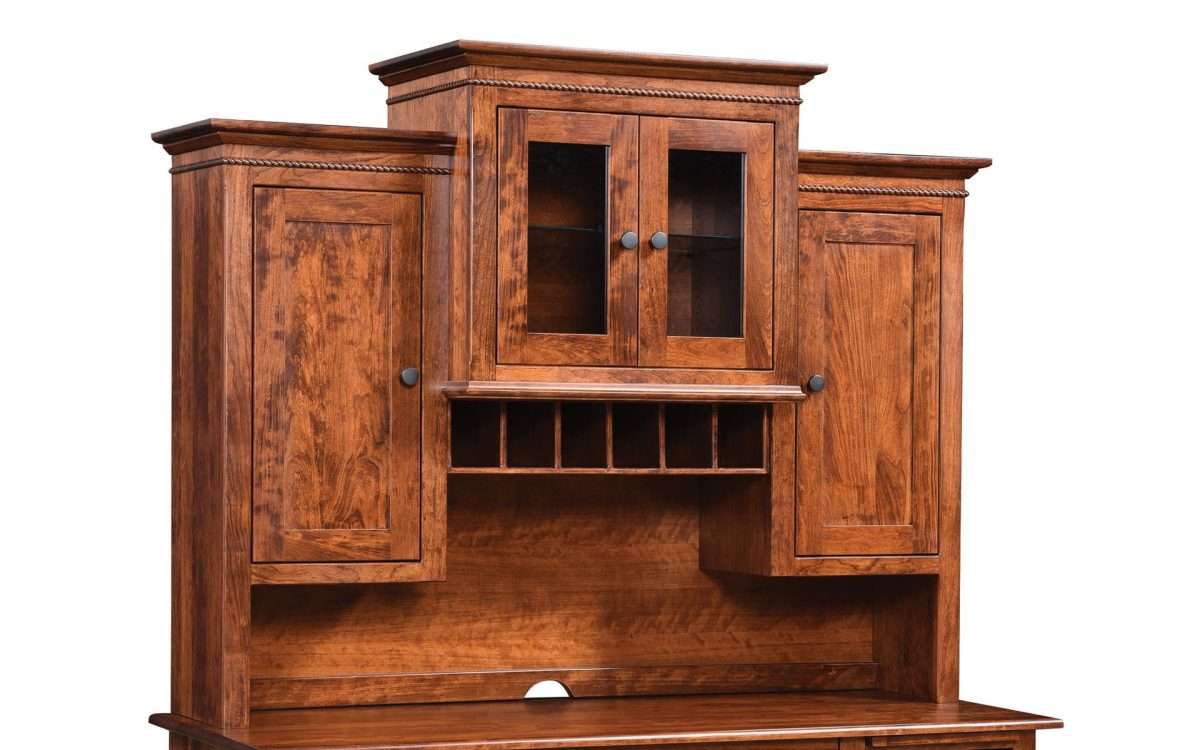 Cherry Valley Canted Hutch Top