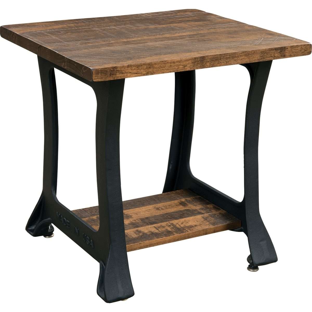 Cast Iron End Table