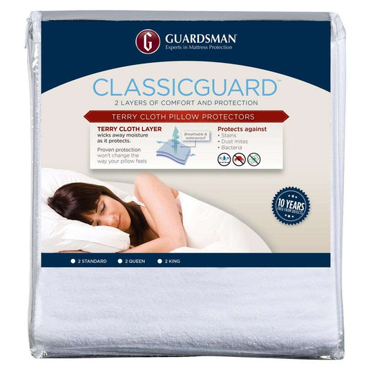 GUARDSMAN CLASSICGUARD™ PILLOW PROTECTOR (PAIR)