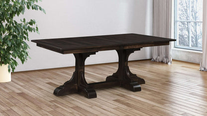 Clifford Double Pedestal Table