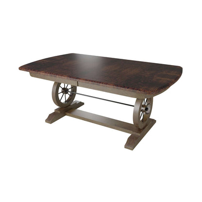 Conestoga Double Pedestal Table