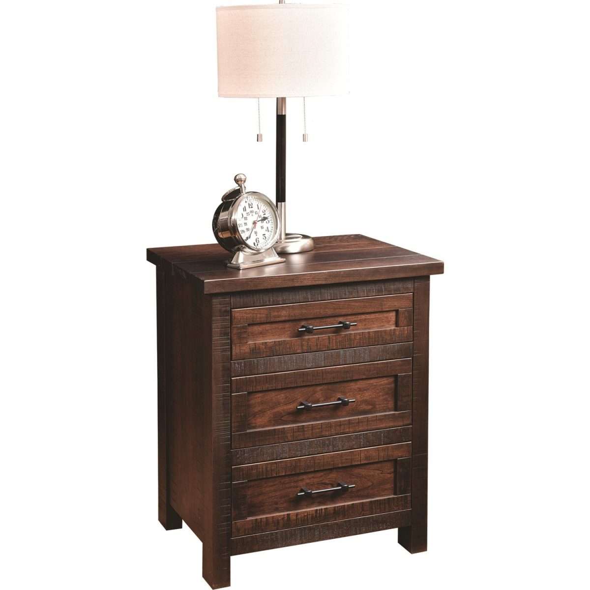 Denali 3 Drawer Nightstand