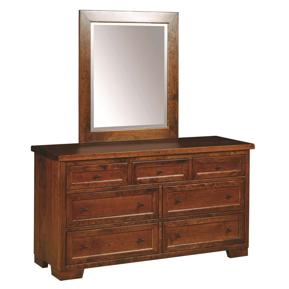 Farmhouse Double Dresser w/ Mirror