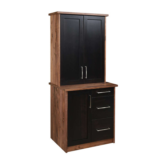 Edgewood File Cabinet w/Bookcase Top