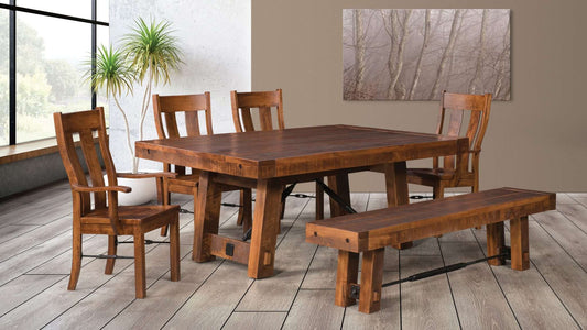 Edison Sawmarks Dining Collection