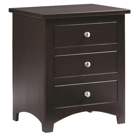 Ellington 3 Drawer Nightstand