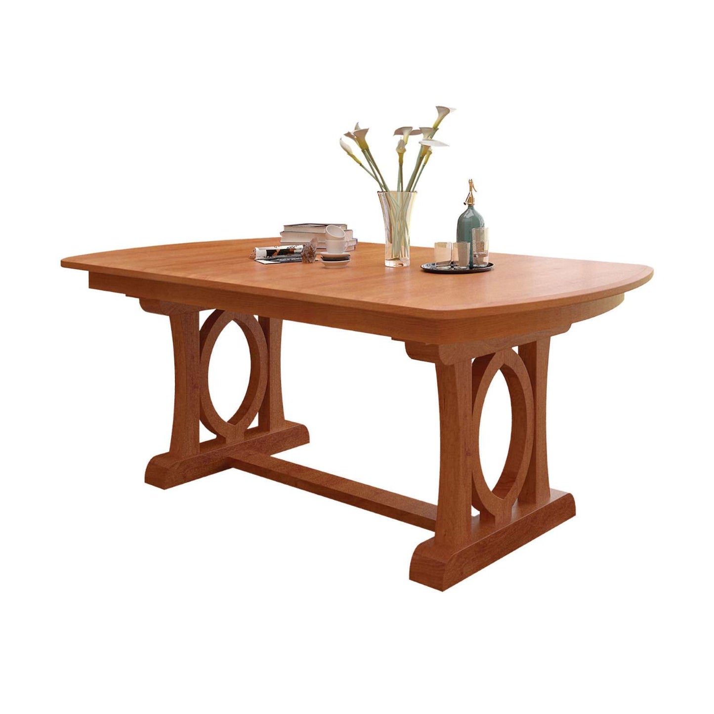 Empire Double Pedestal Table