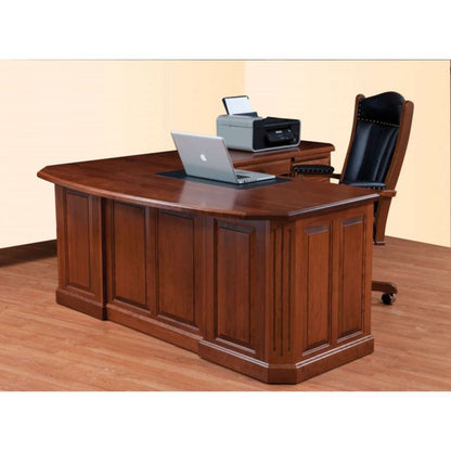 Fifth Avenue Executive L-Desk with Hutch