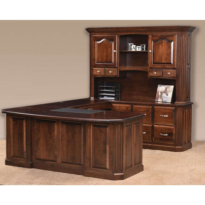 Fifth Avenue U-Desk with Hutch