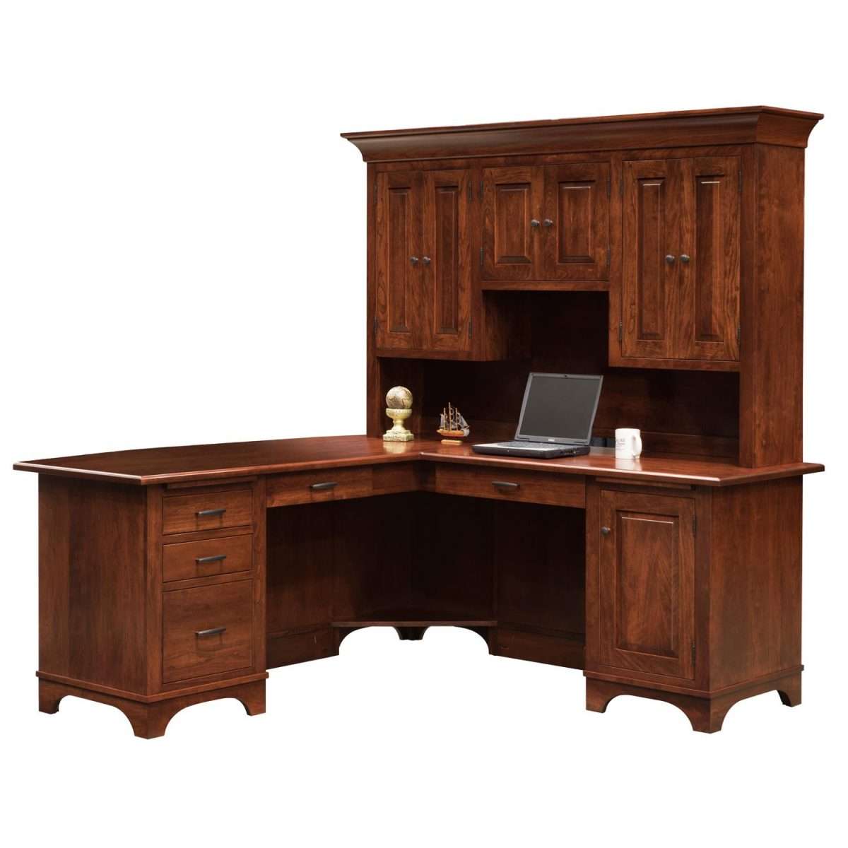 Finley L-Desk and Hutch