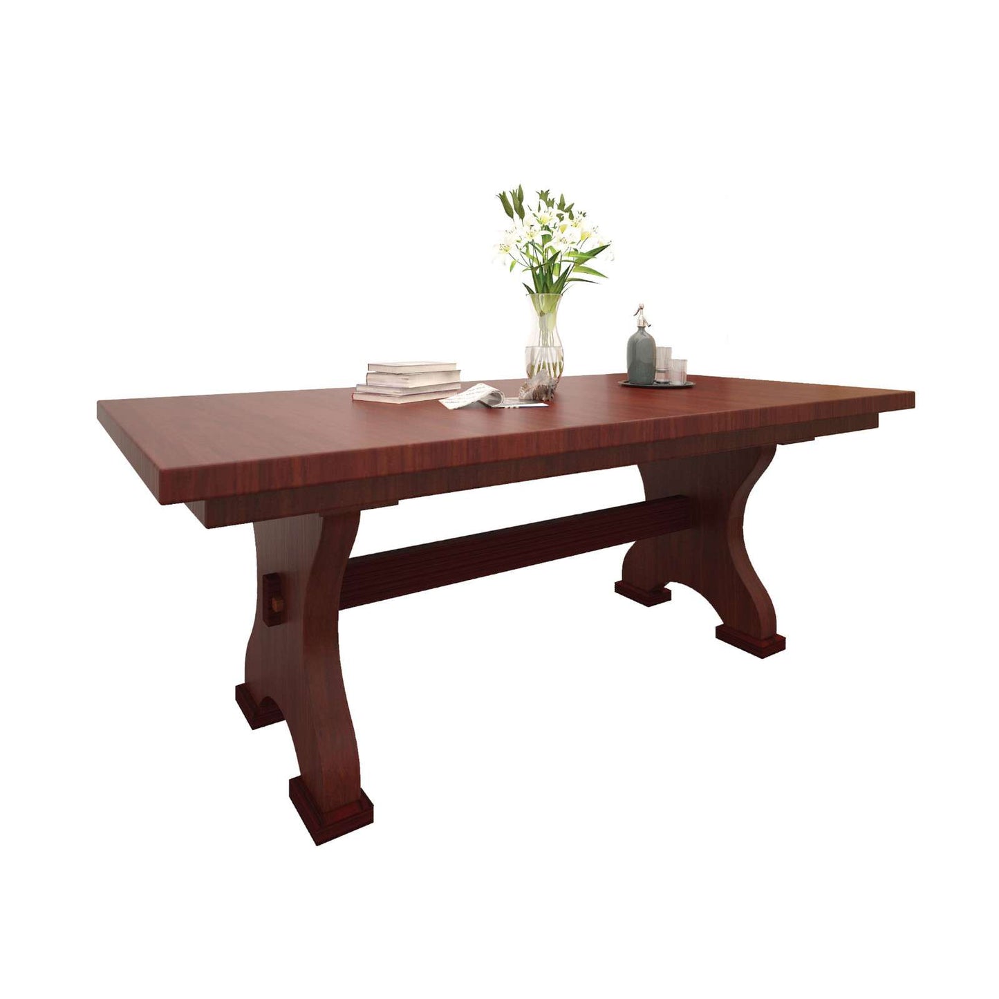 Farmers Double Pedestal Table