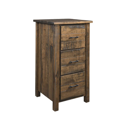 Farmhouse 3 Drawer File Cabinet