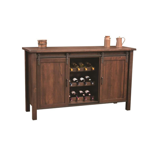 Farmhouse Buffet 1502 w/Wine Rack