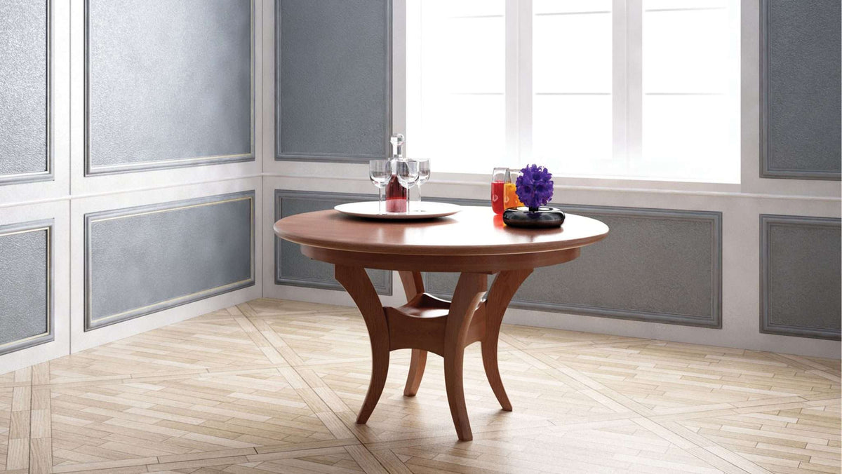 Single Table Stand Fenton Single Pedestal Table – The Oak Country Peddler