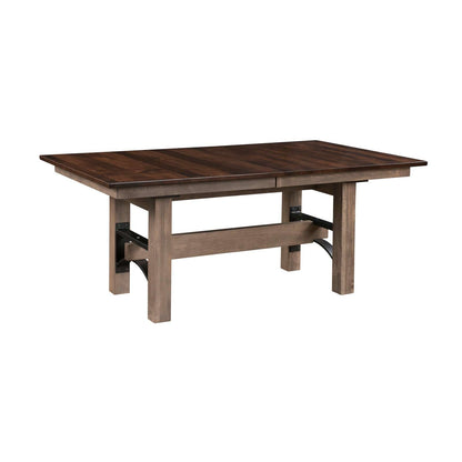 Frontier Double Pedestal Table