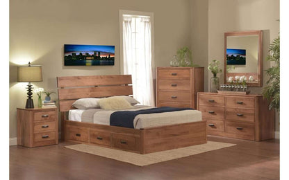 Galaxy Slat Platform Bed Collection
