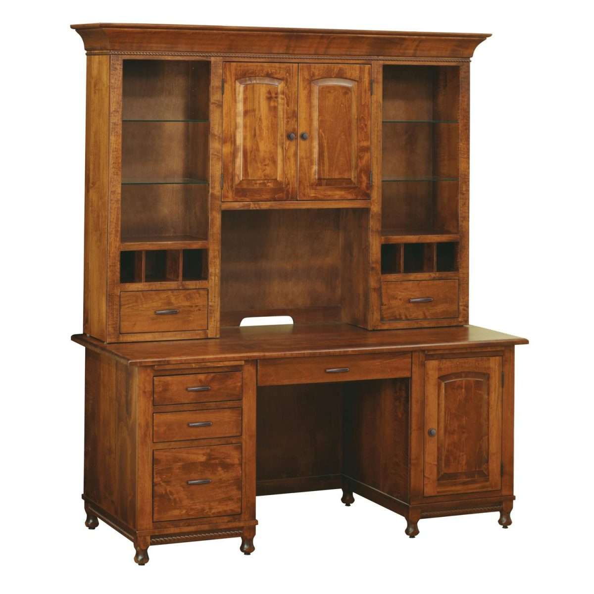 Henry Stephens Wall Desk and Hutch