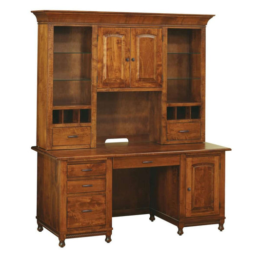 Henry Stephens Wall Desk and Hutch