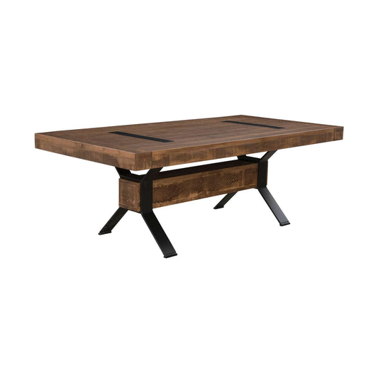 Hudson Falls Sawmarks Table